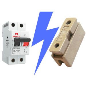  تفاوت کلید مینیاتوری و فیوز 